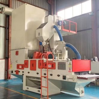 2 turbines shot blasting machine