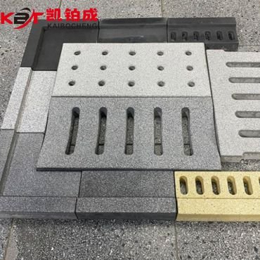 Concrete products shot blasting machine