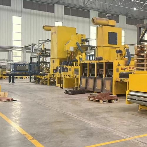 KBC Shot blasting machine installation