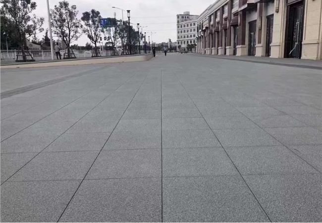 Shot blasted Concrete block