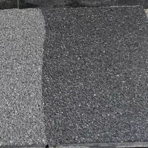Concrete paver block coating