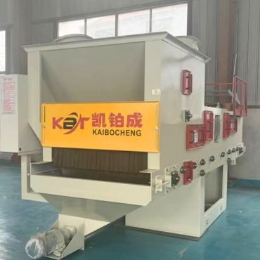 Stone Shot Blasting Machine with 3 Turbines