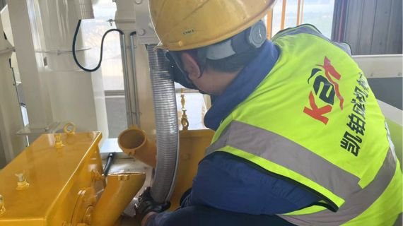 Shot blasting machine inspection