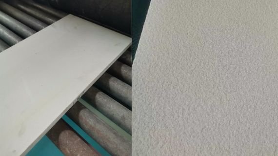 Slabs shot blasting machine