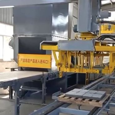 Automatic cubing palletizer machine