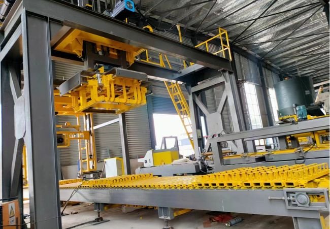 Automatic cubing system