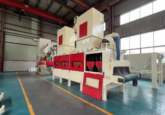 Brush Finishing Machine For Stone Marble Granite