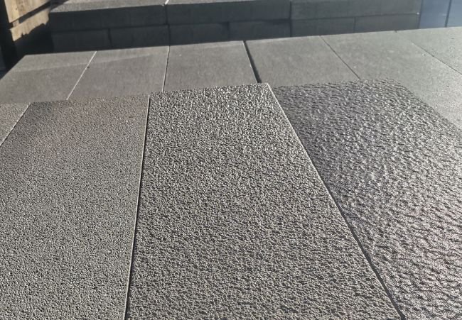 Brush Finishing Pavers