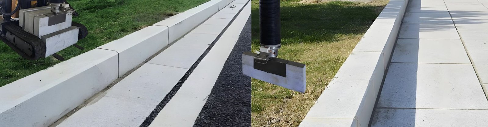 Kerbstone Installation Machine