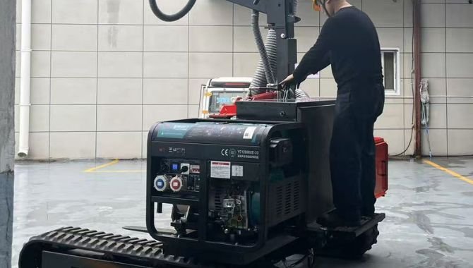 Self-propelled Kerbstone Installation Machine