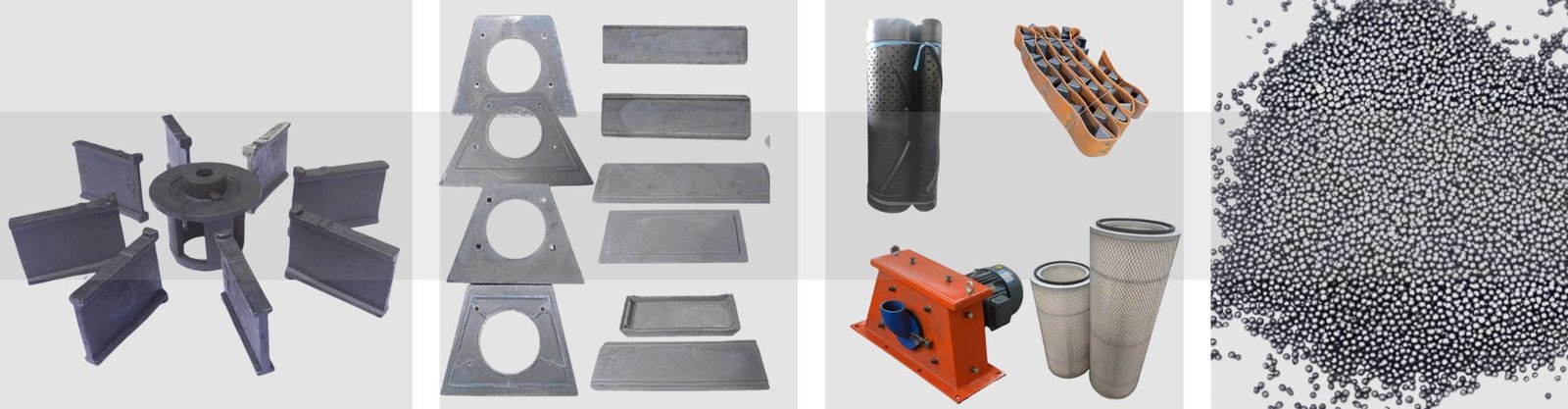 Shot Blasting Machine Spare Parts