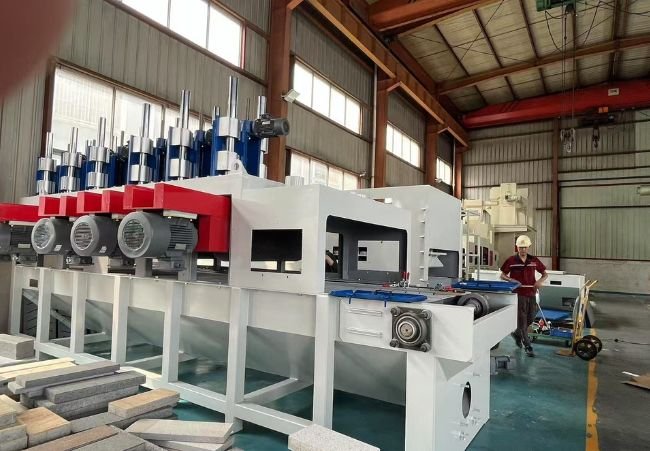 Stone Brush Finishing Machine