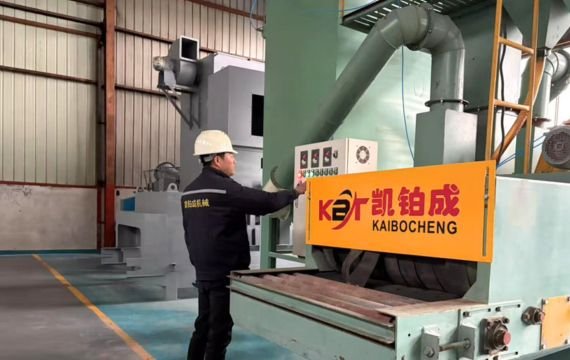 Stone Shot Blasting Machine