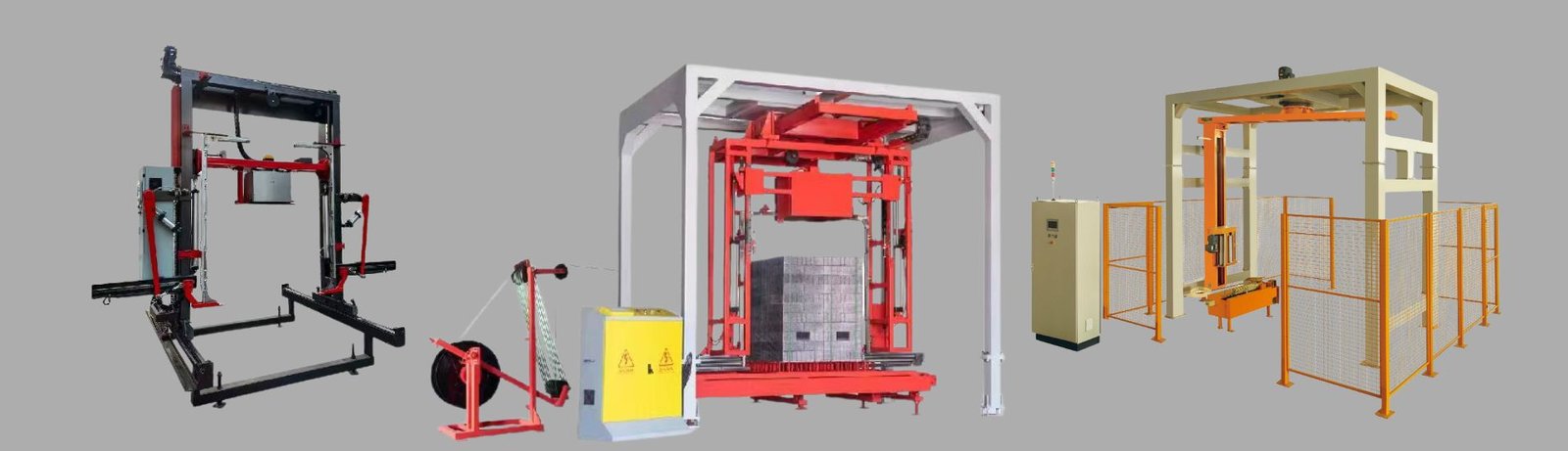 Automatic Strapping Machine For Concrete Cement Blocks