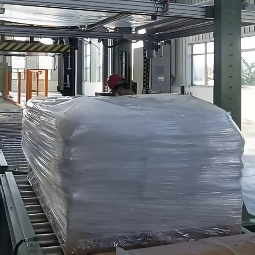 Automatic Wrapping Machine For Cement Ready Mix Package
