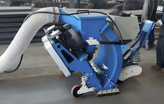 Concrete Floor Shot Blasting Machine Inspection