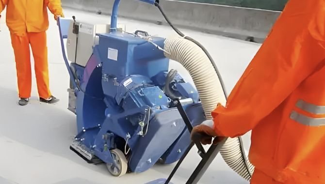 Concrete Floor Shot Blasting Machine Working Principle