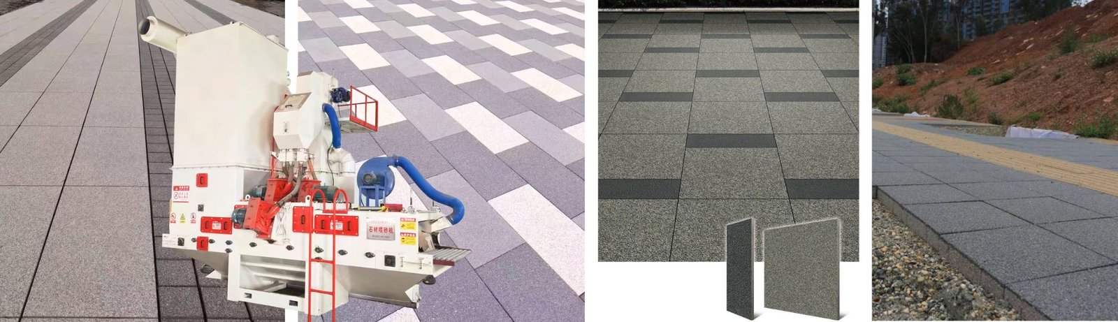 KBC1050-3S Shot Blasting Machine For Concrete Paver Blocks