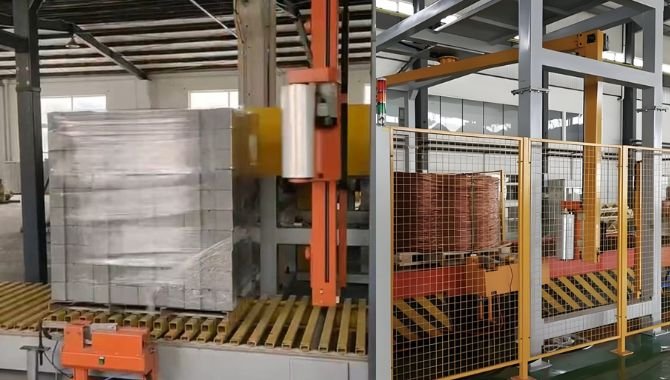 Multi-functional Automatic Wrapping Machine With Rotating Arm