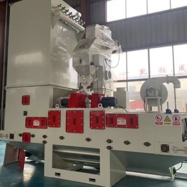 Shot Blasting Machine With 2 Turbines