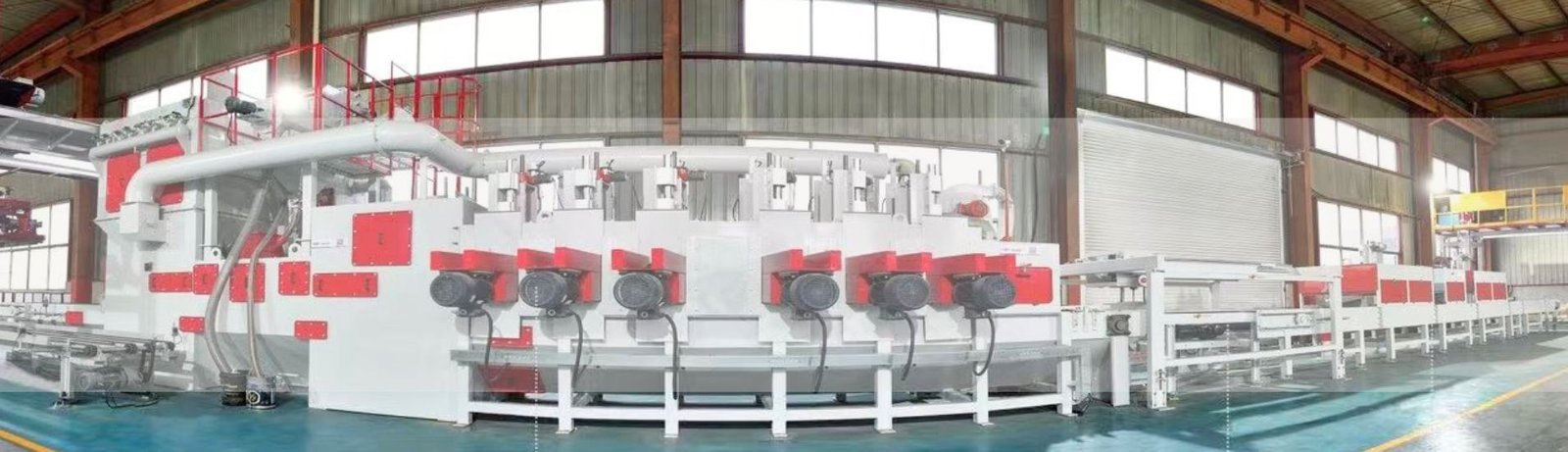 Shot Blasting Curling Coating Surface Treatment Machine